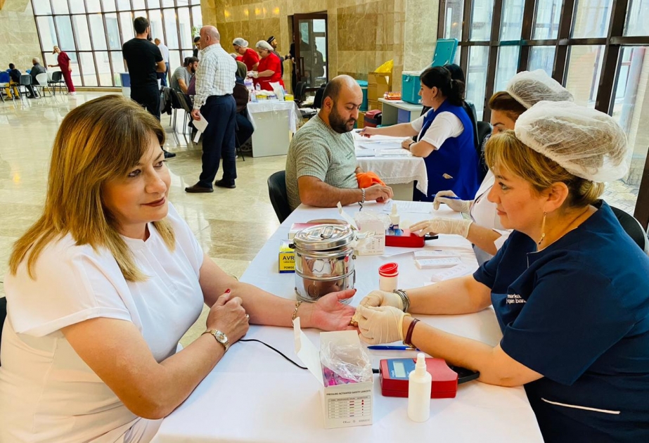 Zaqatalada 122 nəfər könüllü qan verib