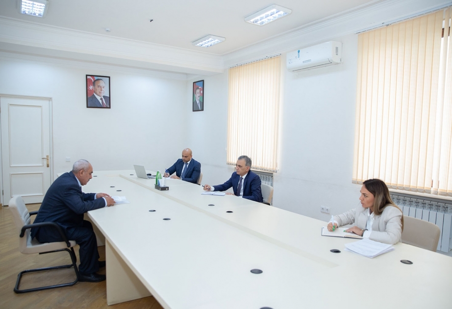“Aqroservis” ASC-nin sədri Xaçmazda vətəndaşlarla görüşüb