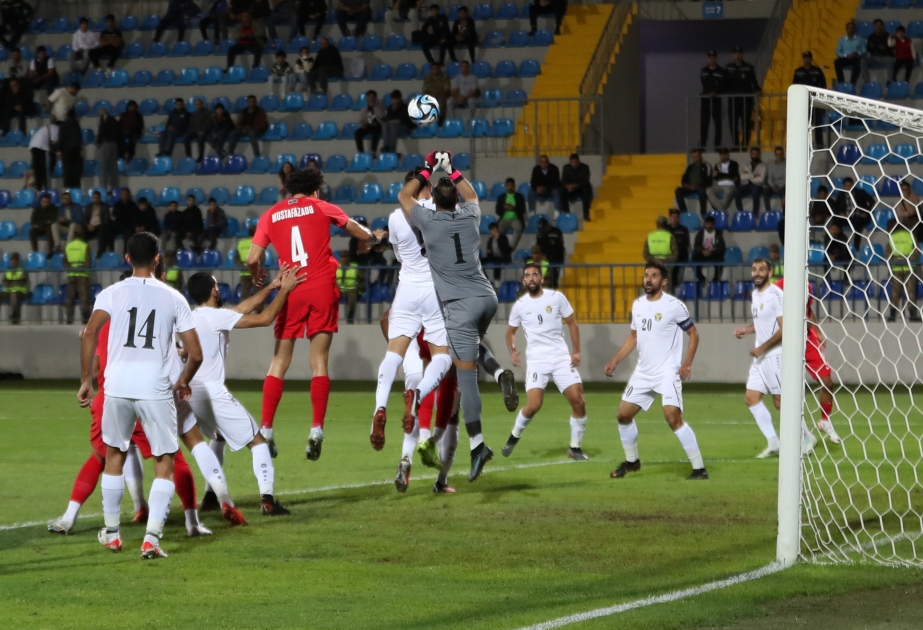 Futbol üzrə Azərbaycan yığması yoldaşlıq oyununda İordaniya millisinə qalib gəlib