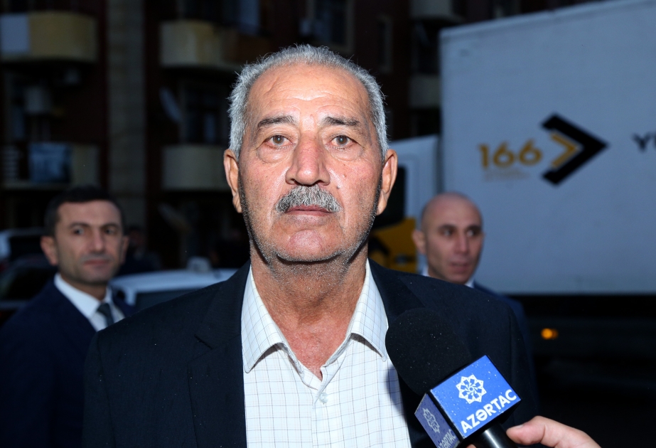Zəngilan sakini: Şəhidlərimizin qanı, canı bahasına yurdumuz azad olundu