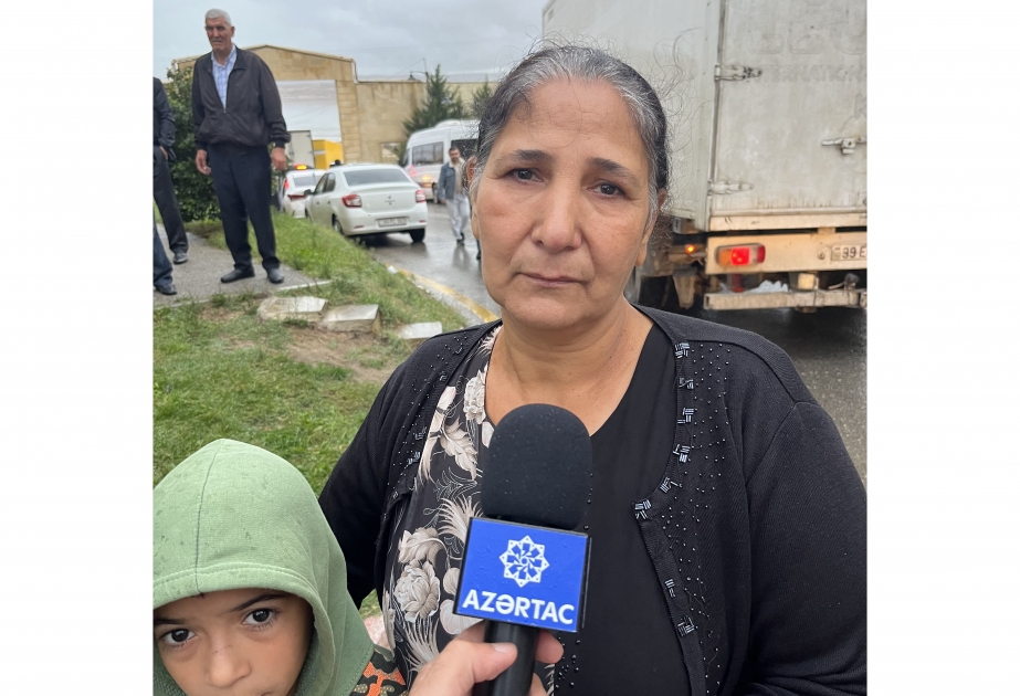 Zəngilan sakini: Bu gün mənim üçün köçkünlük həyatı sona çatır