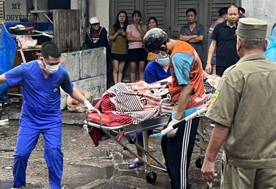 Many dead, wounded as fire engulfs 9-story building in Vietnam