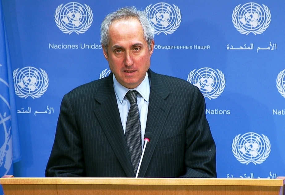 Stéphane Dujarric: “Las resoluciones de la ONU confirman la soberanía y la integridad territorial de Azerbaiyán”