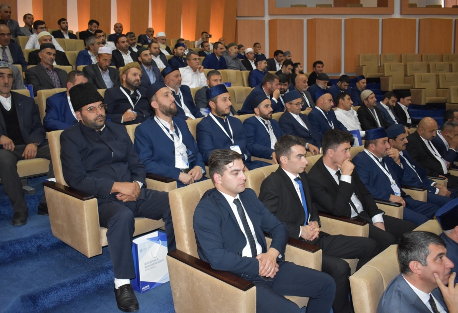 Şəkidə “Müasir çağırışlar və qarşıda duran əsas hədəflər” mövzusunda regional konfrans işə başlayıb
