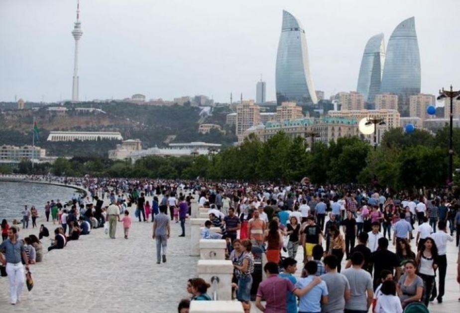 Численность населения Азербайджана составляет 10 миллионов 157 тысяч 406 человек