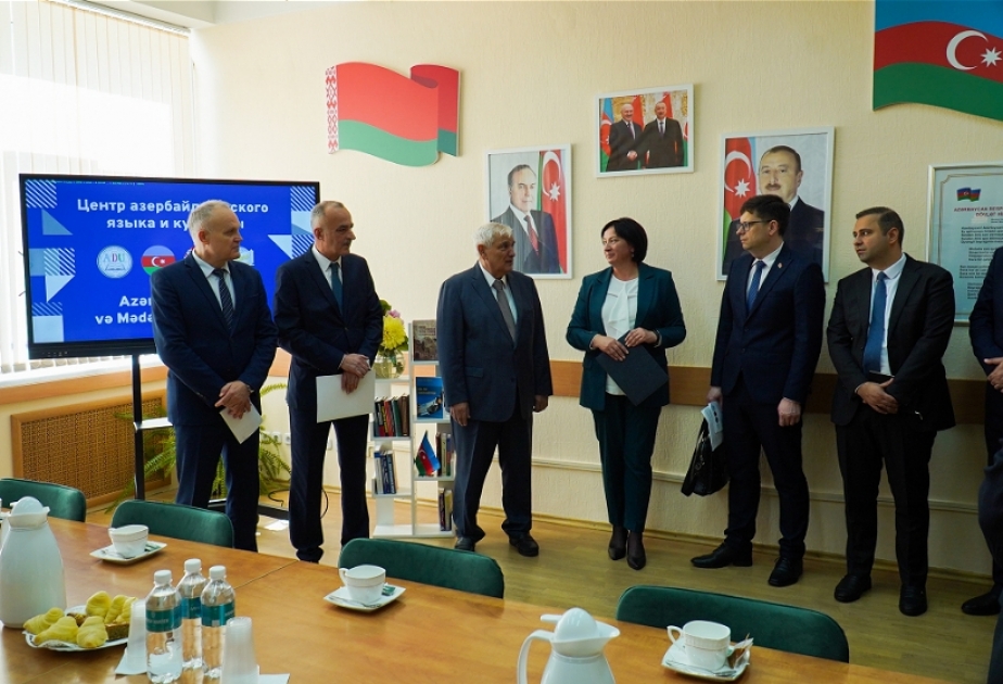 Minsk Dövlət Linqvistika Universitetində Azərbaycan Dili və Mədəniyyəti Mərkəzi açılıb