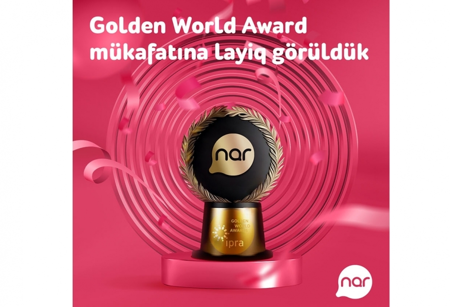 ®  Nar wins international award