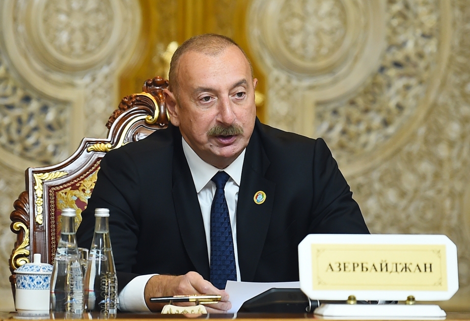 Президент: Азербайджан активно работает над расширением возможностей своей Cудостроительной верфи