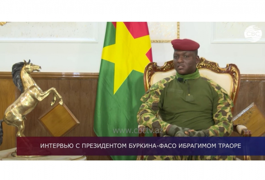 Burkina-Faso Prezidenti İbrahim Traorenin CBC TV-yə verdiyi eksklüziv müsahibə bu ölkənin mediasında geniş işıqlandırılıb