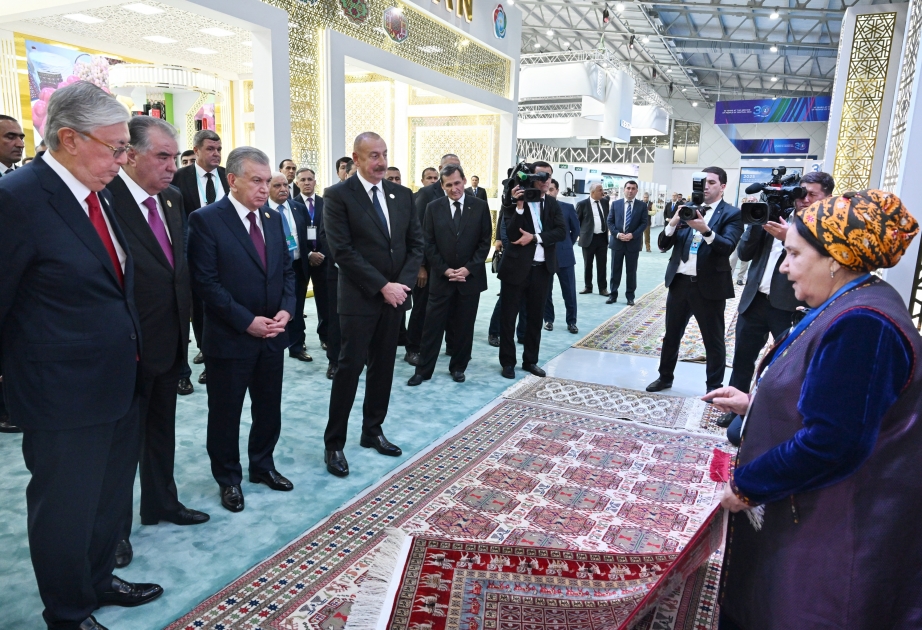 Les chefs d'Etat participant à la 5e réunion consultative visitent l'EXPO Central Asia 2023 VIDEO