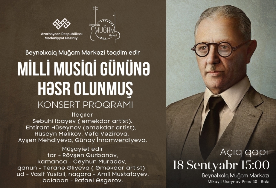 Beynəlxalq Muğam Mərkəzində “Açıq qapı” günü təşkil olunacaq