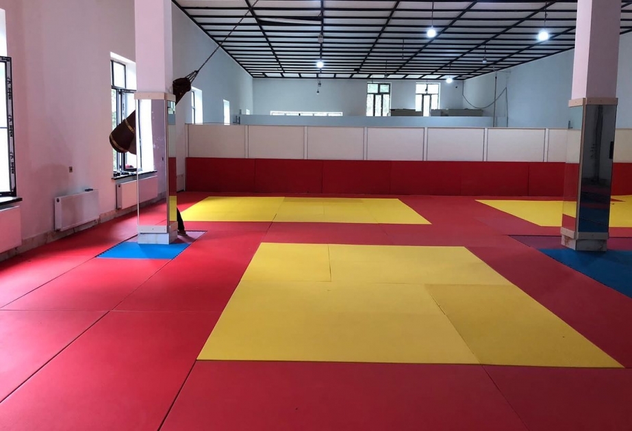 Gədəbəydə yeni cüdo zalı istifadəyə verilib