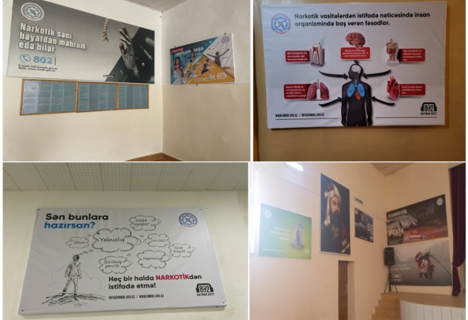 Narkomanlığa qarşı maarifləndirmə tədbirlərinin əhatəsi genişləndirilir