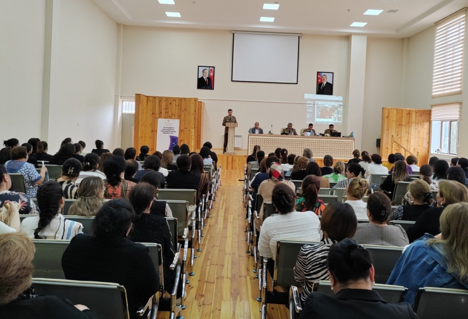FHN-in Aran Regional Mərkəzində mülki müdafiə kursları təşkil olunub