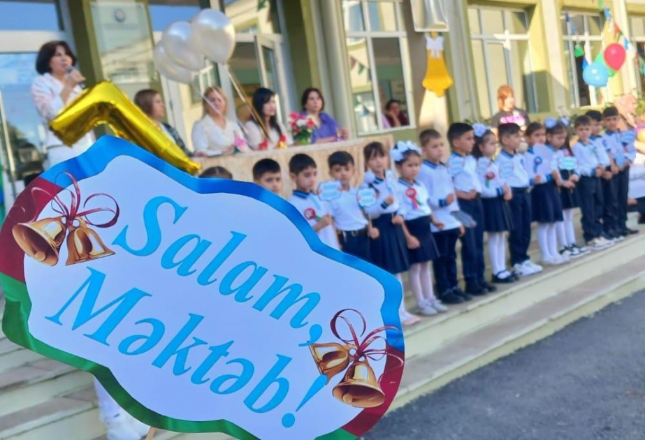 Quba-Xaçmaz regionu üzrə 7247 şagird birinci sinfə qədəm qoyub