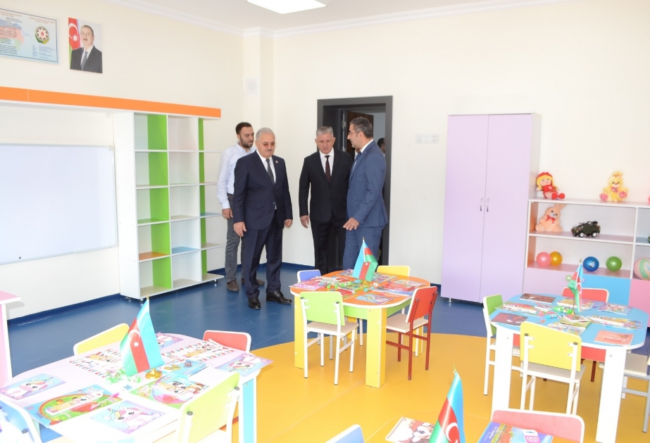 Ağdamın Mahrızlı kəndində 320 şagird yerlik məktəb binası inşa olunub