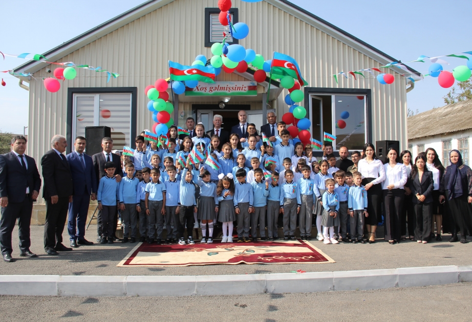 Cəlilabad və Lerikdə yeni inşa edilən məktəb binaları istifadəyə verilib