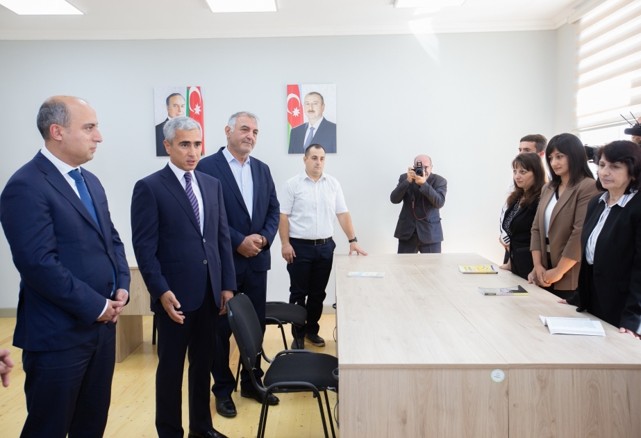 School buildings constructed by Heydar Aliyev Foundation in Goychay, Ismayilli and Gabala commissioned