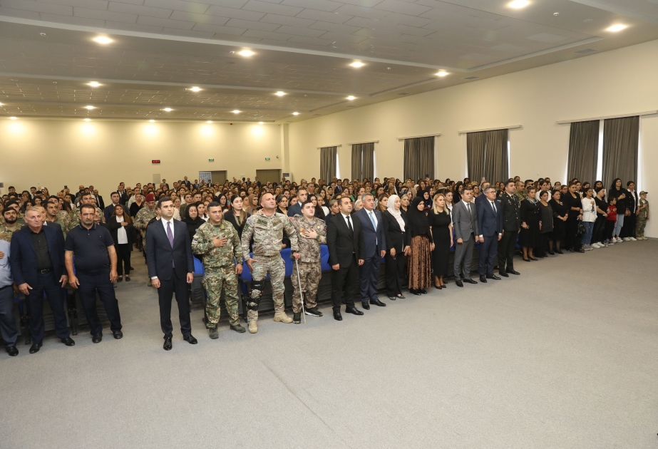 Abşeron rayonunda 2022-ci il sentyabr şəhidlərinin xatirəsi anılıb