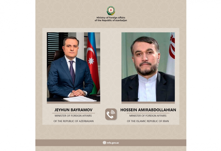 Azərbaycanın və İranın xarici işlər nazirləri regional vəziyyəti müzakirə ediblər
