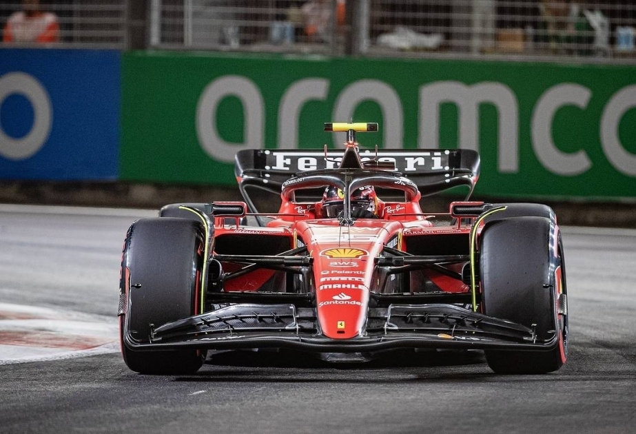 Singapore GP: Carlos Sainz claims narrow victory for Ferrari ahead of Lando Norris as Red Bull win streak ends