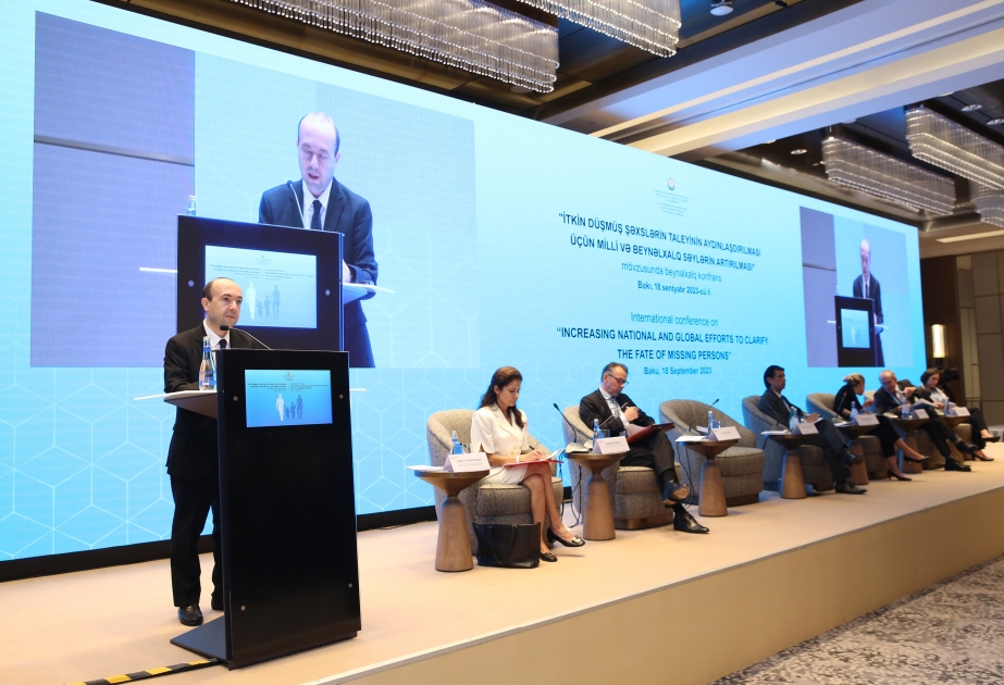 Nazir müavini: İtkin düşənlərlə bağlı işlərin səmərəli həlli üçün beynəlxalq əməkdaşlıq vacibdir