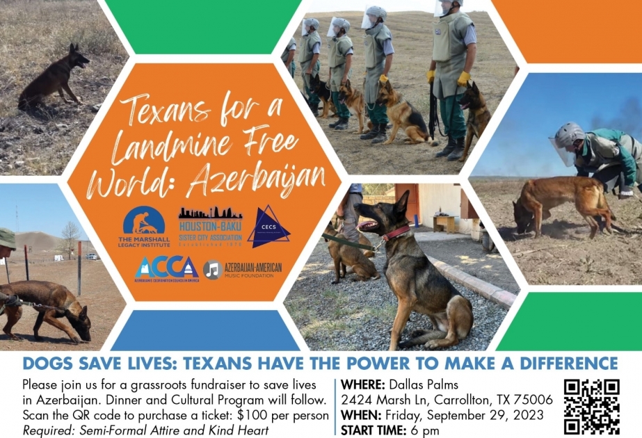 Se celebrará en Dallas una campaña de apoyo a Azerbaiyán en relación con la amenaza de las minas terrestres