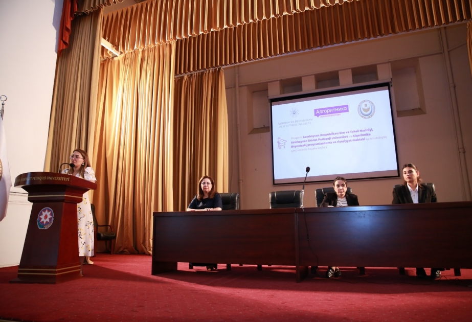 ADPU-da “Alqoritmika” tədris proqramı ilə bağlı infosessiya keçirilib