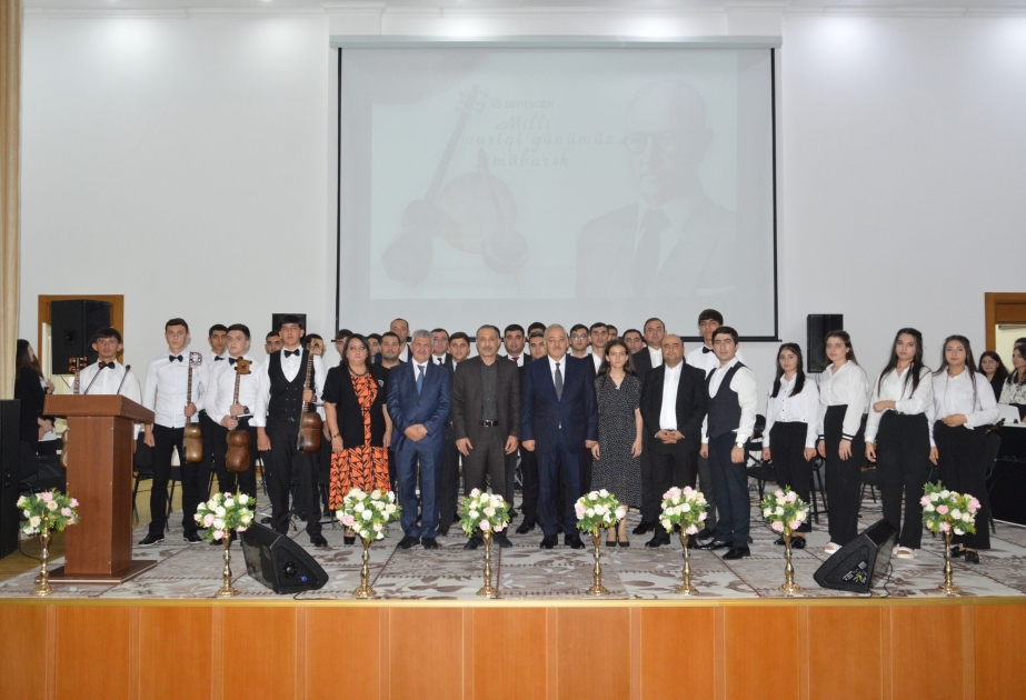Milli Musiqi Günü Ağdamda qeyd olunub