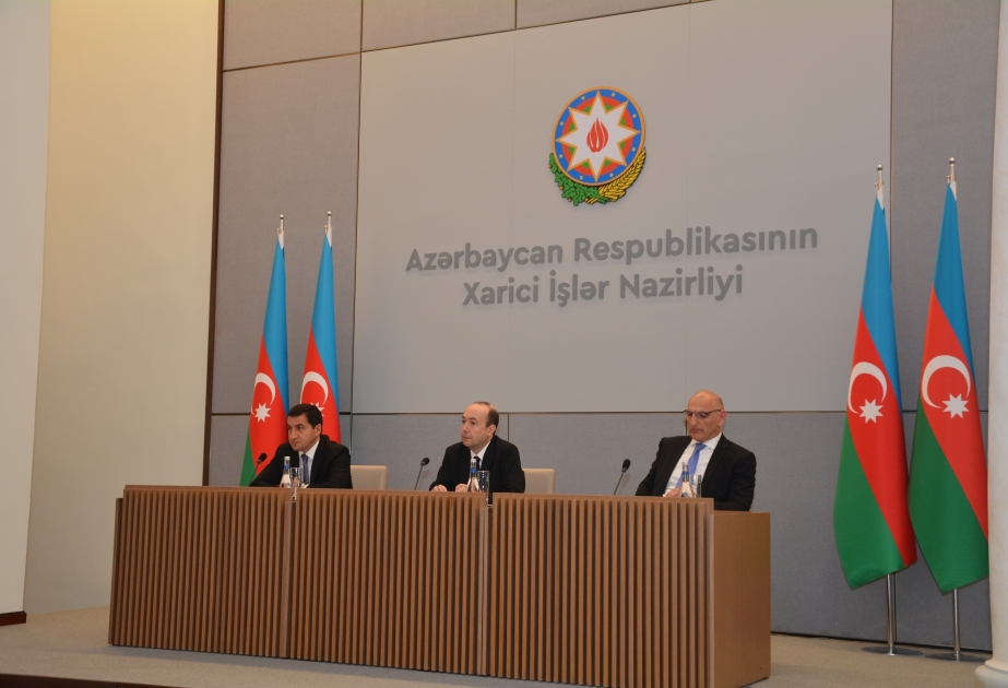 La Cancillería de Azerbaiyán celebra una sesión informativa para el cuerpo diplomático sobre la última situación en la región