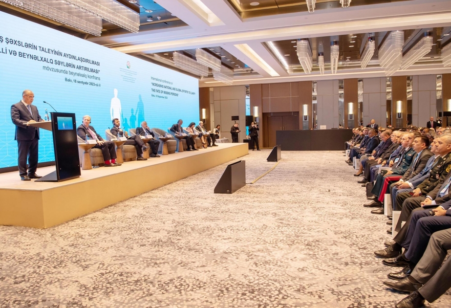 Bakıda itkin düşmüş şəxslərin taleyinə həsr olunmuş beynəlxalq konfrans keçirilib YENİLƏNİB-2