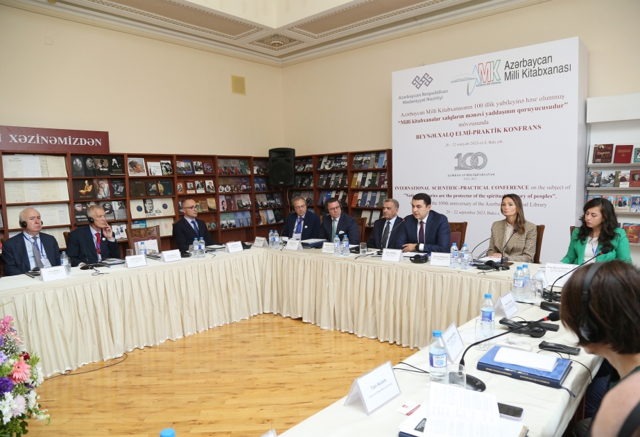 В Баку открылась международная научно-практическая конференция, посвященная 100-летию Азербайджанской национальной библиотеки