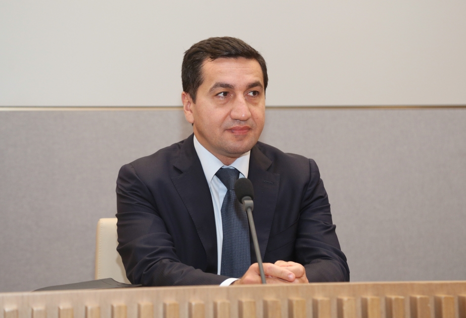 Hikmat Hajiyev: „Aserbaidschanische Armee hat zivile Objekte nicht beschossen“