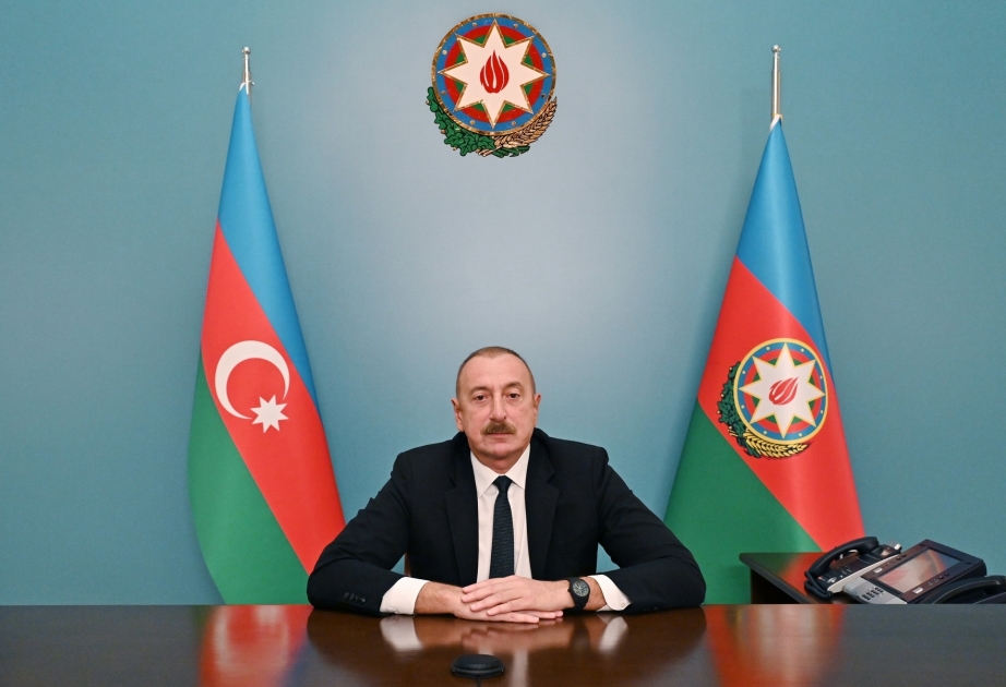 Президент: В результате антитеррористических мероприятий Азербайджан восстановил свой суверенитет