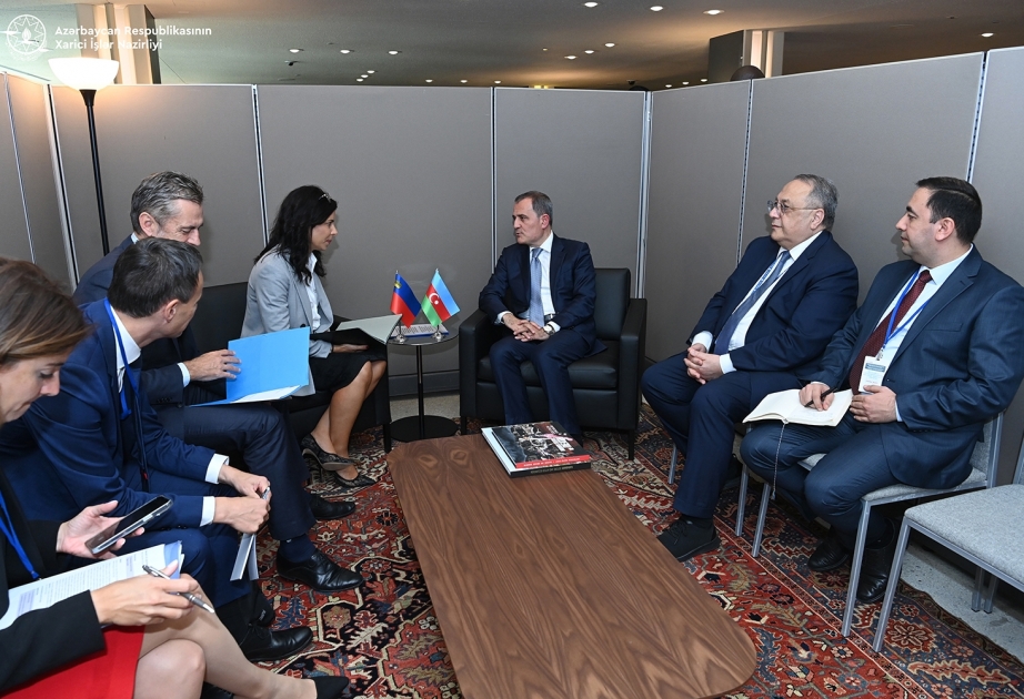 Azərbaycanla Lixtenşteyn arasında qarşılıqlı maraq doğuran məsələlər ətrafında fikir mübadiləsi aparılıb