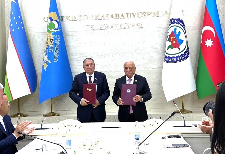 Azərbaycanın və Özbəkistanın həmkarlar ittifaqları arasında əməkdaşlıq haqqında memorandum imzalanıb