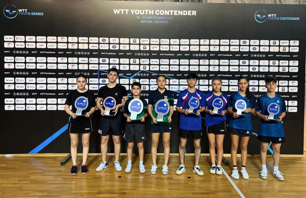Azərbaycan Stolüstü tennisçiləri “WTT Youth Contender” turnirində daha 4 medal qazanıb