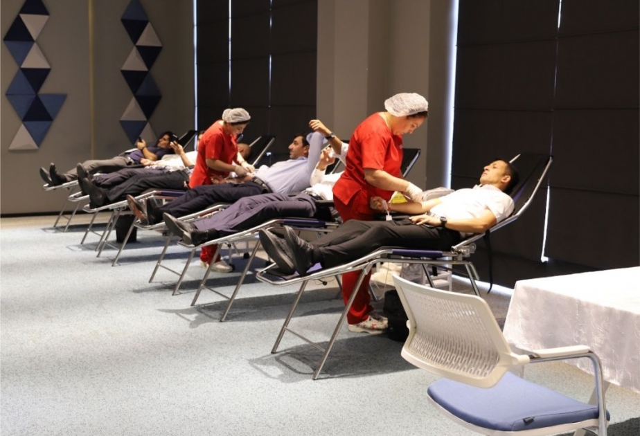 “Avrora” MMC-də qanvermə aksiyası keçirilib