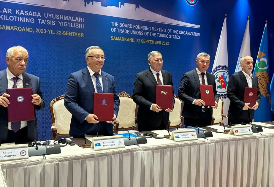 Türk Dövlətlərinin Həmkarlar İttifaqları Təşkilatı yaradılıb