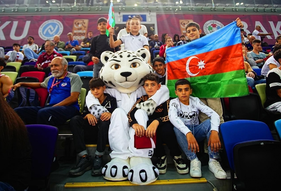 Bakı Böyük Dəbilqə turniri: Azərbaycan cüdosunun maskotu təqdim olunub