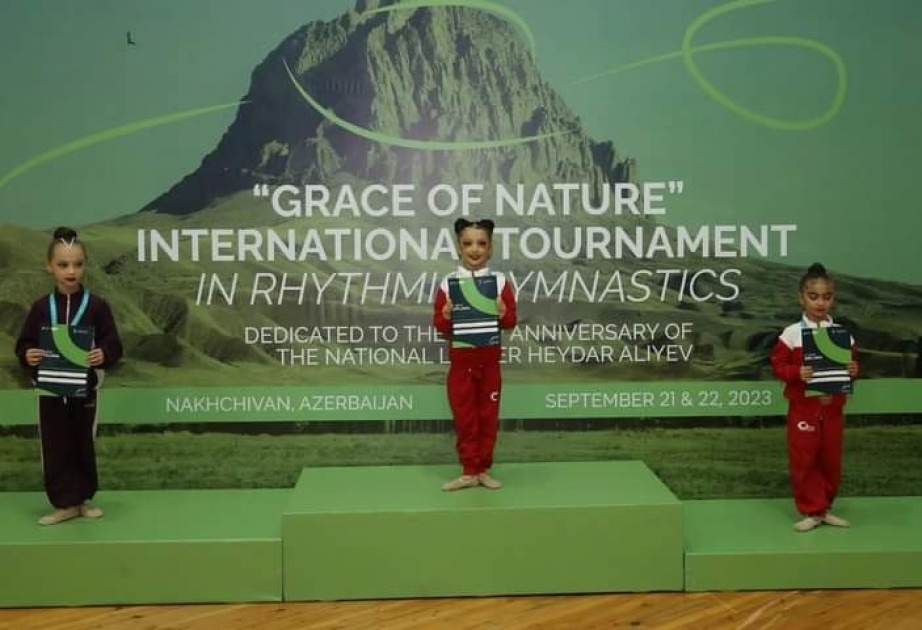 Naxçıvanda bədii gimnastika üzrə beynəlxalq turnir başa çatıb