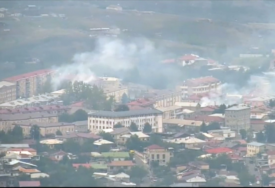 Ministère azerbaïdjanais de l’Intérieur : Les incendies volontaires se déclenchent dans la ville azerbaïdjanaise de Khankendi VIDEO