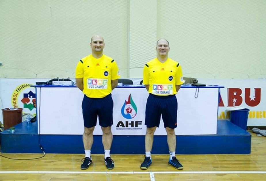 Azerbaijani handball referees to take charge of Armada Praksis Yalıkavaspor vs ADA de Sao Pedro do Sul match