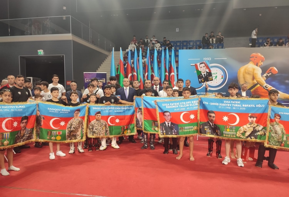 Kikboksinq üzrə XXVII Azərbaycan Çempionatı və Birinciliyinin təntənəli açılış mərasimi keçirilib
