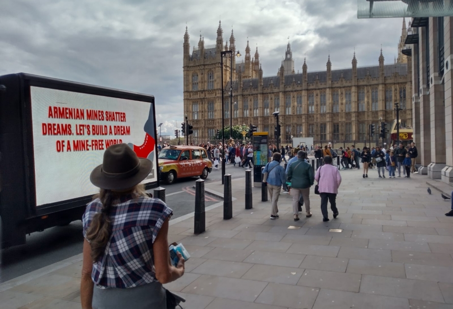 London və Mançesterdə Ermənistanın mina terroru ilə bağlı məlumatlandırma aksiyası təşkil edilib