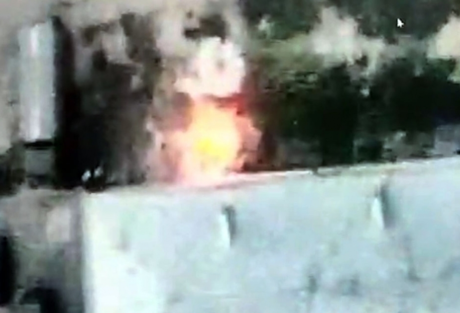Armenian residents set houses on fire en masse in Aghdara, Defense Ministry