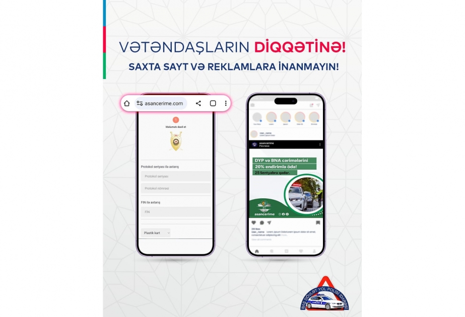 Baş Dövlət Yol Polisi İdarəsi vətəndaşlara müraciət edib