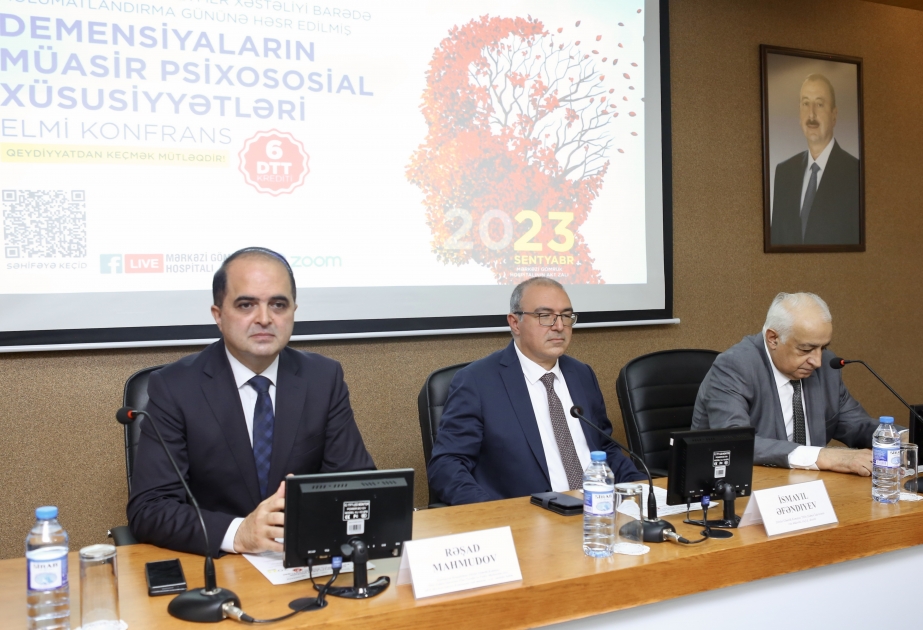 ®  “Beynəlxalq Altsheymer Xəstəliyi barədə Məlumatlandırma Günü”nə həsr edilən elmi konfrans keçirilib