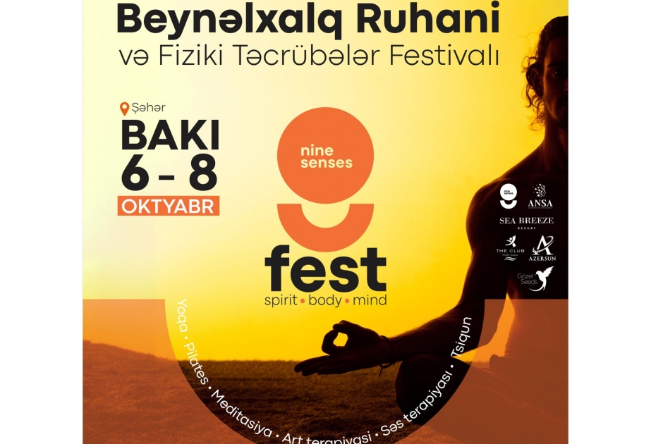 Bakıda möhtəşəm “Nine Senses Fest” adlı festival keçiriləcək