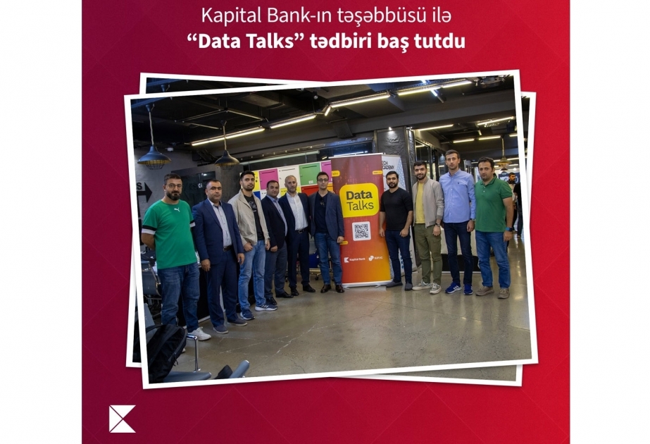 ®  Kapital Bank took the initiative to host an event called “Data Talks”